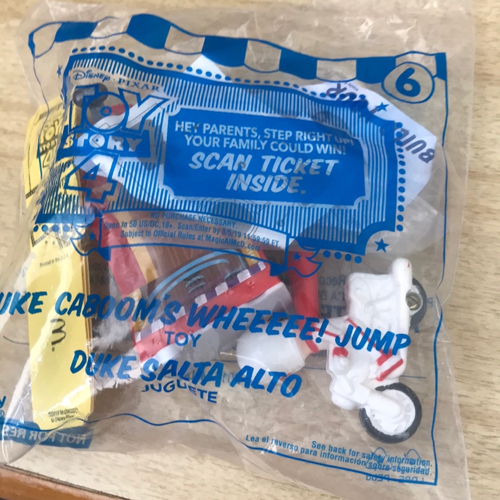 Toy Story 4 toy from McDonalds